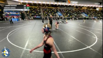 110 lbs Champ. Round 2 - Adriana Garcia, Linn-Mar vs Lauren Watson, Ankeny