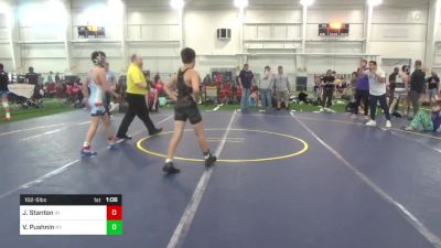 102-S lbs Quarterfinal - Josiah Stanton, IN vs Vitalii Pushnin, NY