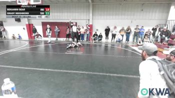 49 lbs Quarterfinal - Ash Cermak, Perry Wrestling Academy vs Robert Simpson, Tonkawa Takedown Club