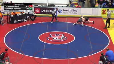 157 lbs Consolation - Cameron Hershey, Spring Grove vs Tyson Kirchner, West Shore