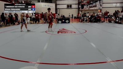 70 kg Champ. Round 3 - Brennan Van Hoecke, Arkansas Regional Training Center vs Ethan Fernandez, Spartan Combat RTC/ Titan Mercury Wrestling Club (TMWC)