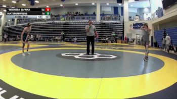 113 lbs Cons. Semi - Jaxten Deweese, Tinora vs Brendan Zapdka, Toledo Central Catholic