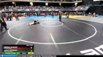 5 lbs Quarterfinal - Ariana Jacques, Victoria West vs Jaryn Ortegon, Canyon Randall