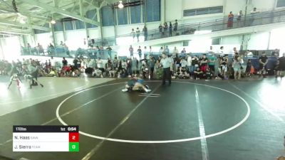 172 lbs Rr Rnd 5 - Nixon Haas, Savage House WC vs Jackson Sierra, Team Thunder