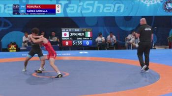 72 kg 1/8 Final - Kento Nomura, Japan vs Jorge Gomez Garcia, Mexico