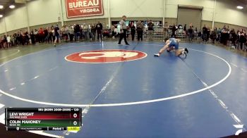 120 lbs Champ. Round 1 - Levi Wright, Machine Shed vs Colin Mahoney, Nova WC