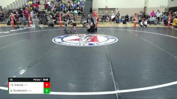 45 lbs Cons. Round 2 - Koy Koenig, Summit Wrestling Academy vs Gattlin Rynkievich, No Nonsense Wrestling