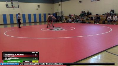 285 lbs Round 2 - Johannes Alatorre, Murrieta Valley vs Julian Padilla, Chaparral