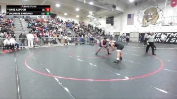 285 lbs Champ. Round 1 - Julian De Santiago, Carter vs Sage Agpoon, Laguna Hills