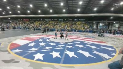 60 lbs Cons. Round 2 - Rowan Richard, Matpac vs Ryken Robbins, American Outlaws Wrestling