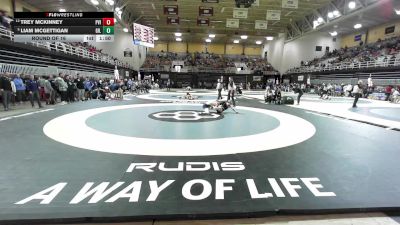 113 lbs Round Of 16 - Trey McKinney, Paul VI Catholic High School vs Liam McGettigan, Gilman