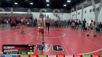 80 lbs Round 2 (8 Team) - Jaclyn Bouzakis, Beast Mode vs Eli Oberheim, M2 RED (PA)