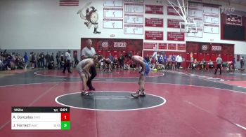 125 lbs Quarterfinal - Andre Gonzales, Ohio State vs Jax Forrest, Unaffiliated