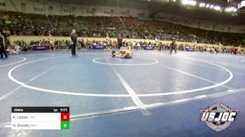 126 lbs Quarterfinal - Kyler Lester, Lions Wrestling Academy vs Hayden Coxsey, Piedmont