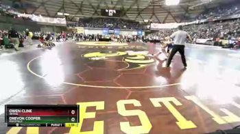 2 lbs Champ. Round 1 - Owen Cline, Orting vs Drevon Cooper, Ridgefield