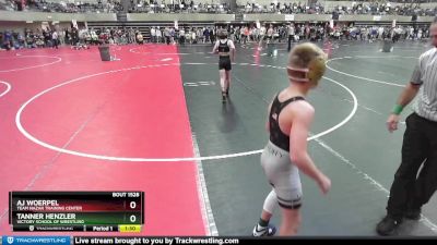 98 lbs Champ. Round 2 - Aj Woerpel, Team Nazar Training Center vs Tanner Henzler, Victory School Of Wrestling