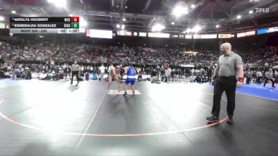 235 lbs Semifinal - Esmeralda Gonzalez, Sugar-Salem vs Natalya Hoobery, Weiser