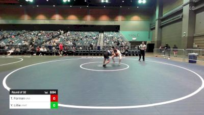 125 lbs Round Of 32 - Tobey Forman, Unattached vs Yusief Lillie, UNATT-Utah Valley