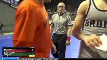 Champ. Round 1 - Zane Martin, Frenchtown vs Miles Wells, Hardin