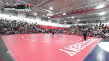 165 lbs Consi Of 8 #1 - Sawyer Chaffee, Londonderry vs Simeon Crane, Plymouth