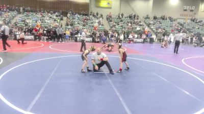 52 lbs Round Of 16 - Gunnar Lafebre, Calaveras vs Tilly Kunze, Salem Elite Mat Club