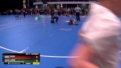 70 lbs Quarterfinal - Kash Long, AWC Anamosa Wrestling Club vs Liam Thom, Pursuit