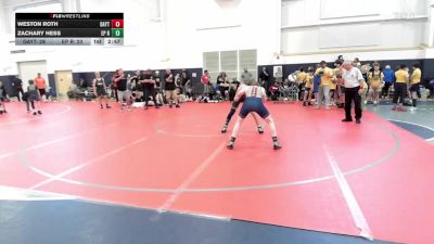 140 lbs Quarterfinal - Weston Roth, Dayton Bandits-MS vs Zachary Hess, EP Rattlers-MS