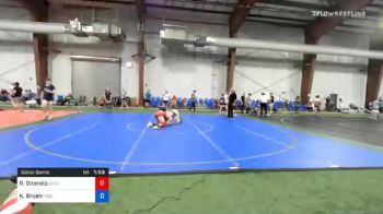 138 lbs Consolation - Roman Onorato, Seagull Wrestling Club vs Kieran Bruen, Triumph