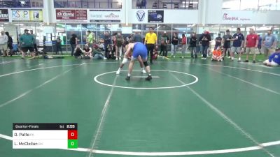 C-171 lbs Quarterfinal - Oliver Patte, PA vs Logan McClellan, OH