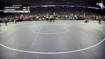 D2-106 lbs Champ. Round 1 - Jaxon Ramos, Allendale HS vs John Carter McKay, Lowell HS