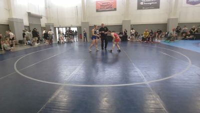 125 lbs 1st Place Match - Lilly Quintanilla, Thermopolis Wrestling Club vs Madalyn Deiter, North Montana Wrestling Club