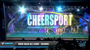 Rock Solid All Stars - SAVIORS [2021 L4 International Open Day 1] 2021 CHEERSPORT National Cheerleading Championship