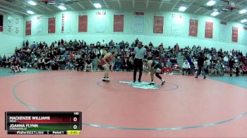 145 lbs Quarterfinal - Joanna Flynn, Strongsville vs Mackenzie Williams, Field