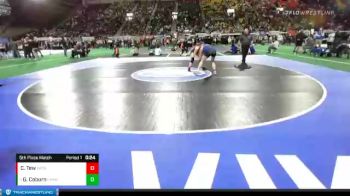 G 126 lbs 5th Place Match - Gianna Coburn, Emmett (Girls) vs Camilla Tew, West Side (Girls)