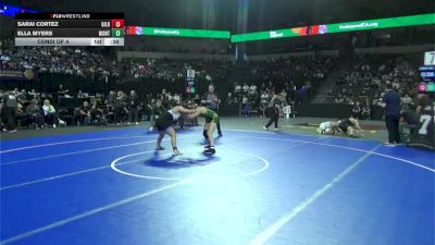 140 lbs Consi Of 4 - Sarai Cortez, Gilroy (CC) vs Ella Myers, Monterey (CC)