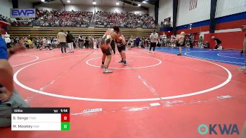 131 lbs Semifinal - Boaz Senge, Team Tulsa Wrestling Club vs Mason Moseley, Raw Wrestling Club