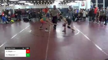 97 lbs Quarterfinal - Eric Orpin, Northeastern vs Keith Messner, Cocalico