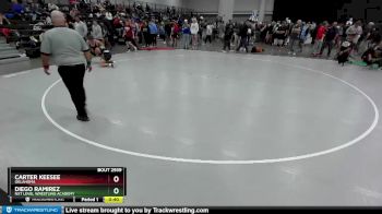 150 lbs Cons. Round 4 - Carter Keesee, Oklahoma vs Diego Ramirez, NXT Level Wrestling Academy