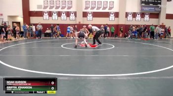 81-88 lbs Round 2 - Noah Hudson, Terre Haute Northside WC vs Griffin Johanson, Webo Youth WC