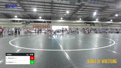 100 lbs Rr Rnd 1 - Losa Nau Rarick, Westlake vs Scarlett Bush, CP Wrestling