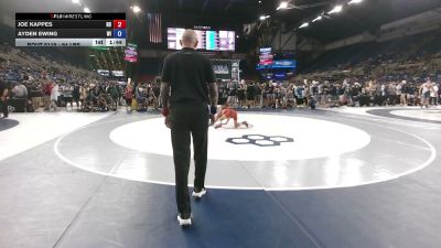 94 lbs Cons. Rd Of 32 - Joe Kappes, North Dakota vs Ayden Ewing, Wisconsin
