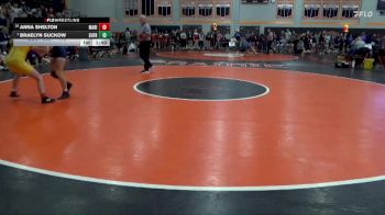 110 lbs Champ. Round 1 - Braelyn Suckow, Sumner-Fredericksburg vs Anna Shelton, Marion