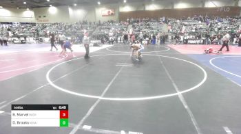 144 lbs 3rd Place - Ben Marvel, Buckaroo WC vs Darren Brooks, Nevada Elite