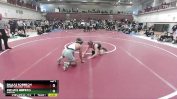 144 lbs 3rd Place Match - Dallas Robinson, Desert Ridge High School vs Michael Romero, Winslow