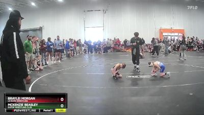 55/60 Round 2 - McKenzie Beasley, Gator Wrestling Club vs Braylei Morgan, LA Elite Wrestling