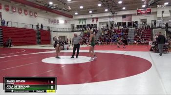 135 lbs Cons. Semi - Angel Othon, Clinton vs Ayla Osterkamp, Dubuque Hempstead