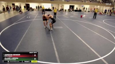 189D Semifinal - Oliver Larson, Watertown-Mayer vs Jameson Bender, Apple Valley