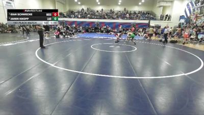 126 lbs 1st Place Match - Eian Schwecke, Moscow vs Jaren Knopp, Lakeland