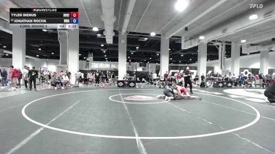 86 lbs Cons. Round 2 - Tyler Bienus, Buffalo Valley Regional Training Center vs Jonathan Rocha, Wright Wrestling Academy