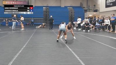 103 lbs Champ. Round 2 - Cadence Grulla, Unattached vs Anna Ockerman, Presbyterian